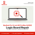 MacBook Pro 14-inch M3 Pro/Max (A2992) Logic Board Repair