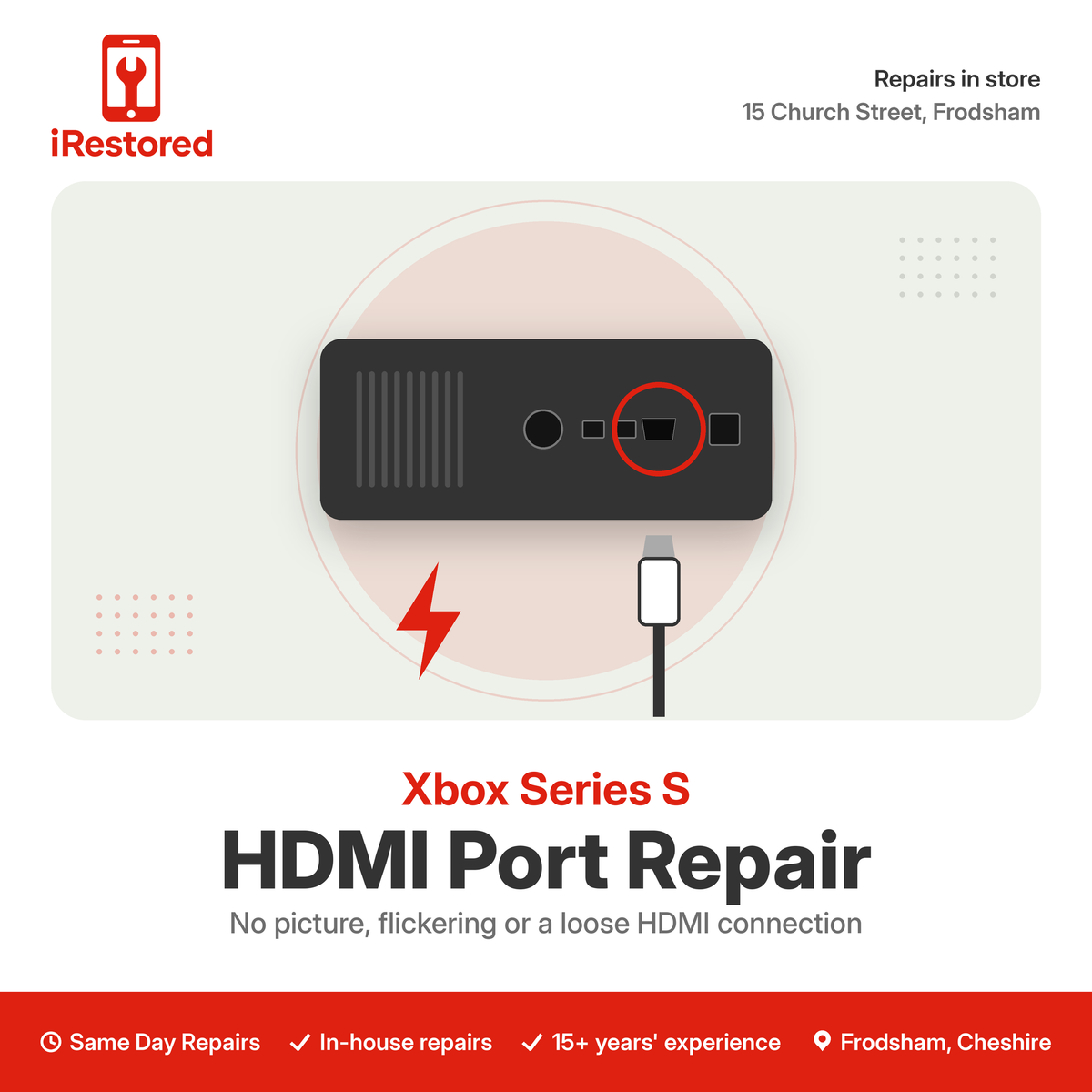 Xbox Series S HDMI Port Replacement
