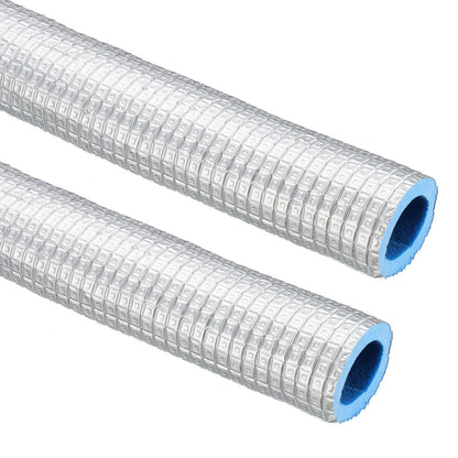 Pipe Insulation Foam Tubing 5.6Ft 40mm ID 60mm OD Heat Preservation - RRP £19.99 – Silver Blue