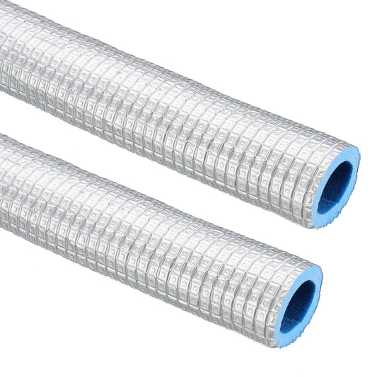 Pipe Insulation Foam Tubing 5.6Ft 40mm ID 60mm OD Heat Preservation - RRP £19.99 – Silver Blue