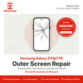 Samsung Galaxy Z Flip7 FE Outer Screen Repair – Genuine part