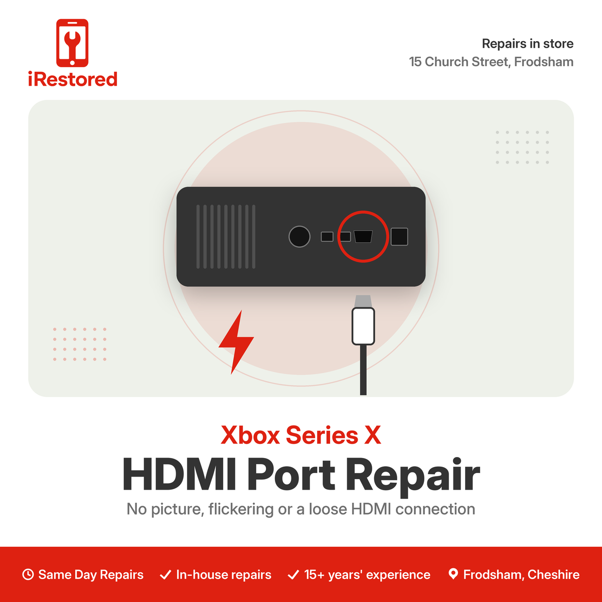 Xbox Series X HDMI Port Replacement