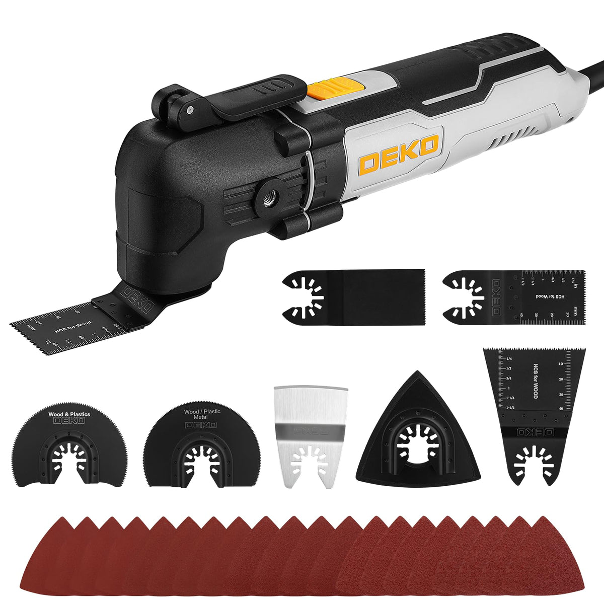 Oscillating Multi-Tool RRP - £24.99  300W 6-Speed Quick-Fit 28pc Accessories 3° Angle – 300W