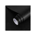 Hode Black Sticky Back Plastic Roll RRP - £35.99, Black Vinyl Wrap for Furniture 60X1000cm, Self Adhesive Wallpaper Covering Paper for Wall Shelf Kitchen Cupboard (Matt)