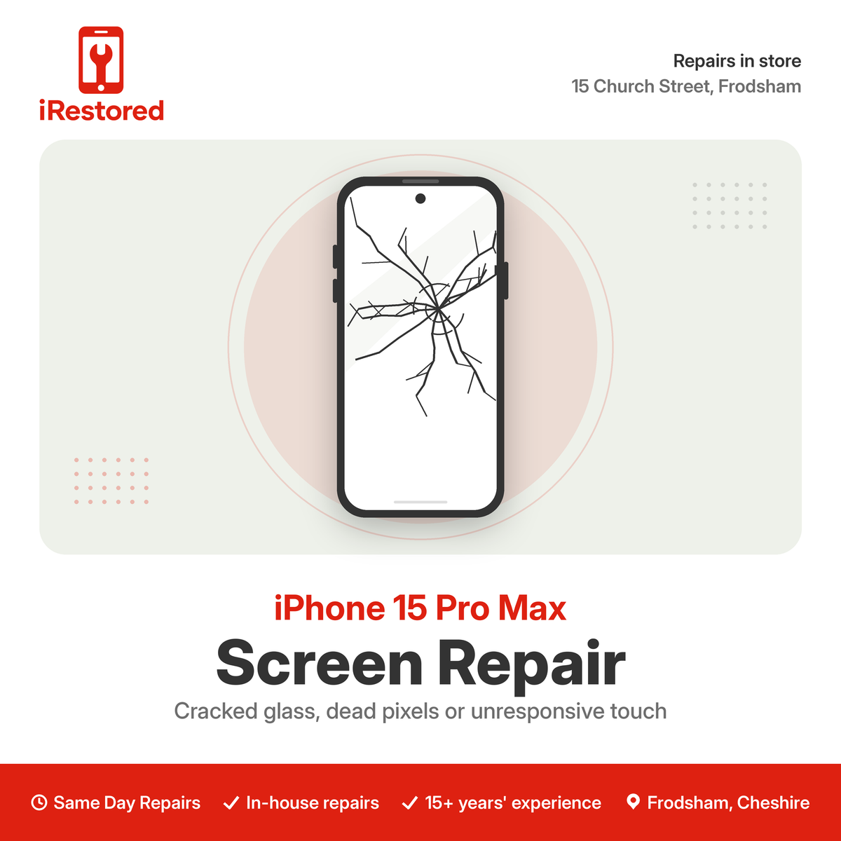 iPhone 15 Pro Max Screen Repair