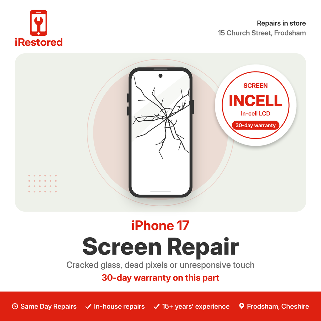 iPhone 17 Screen Repair – Incell part