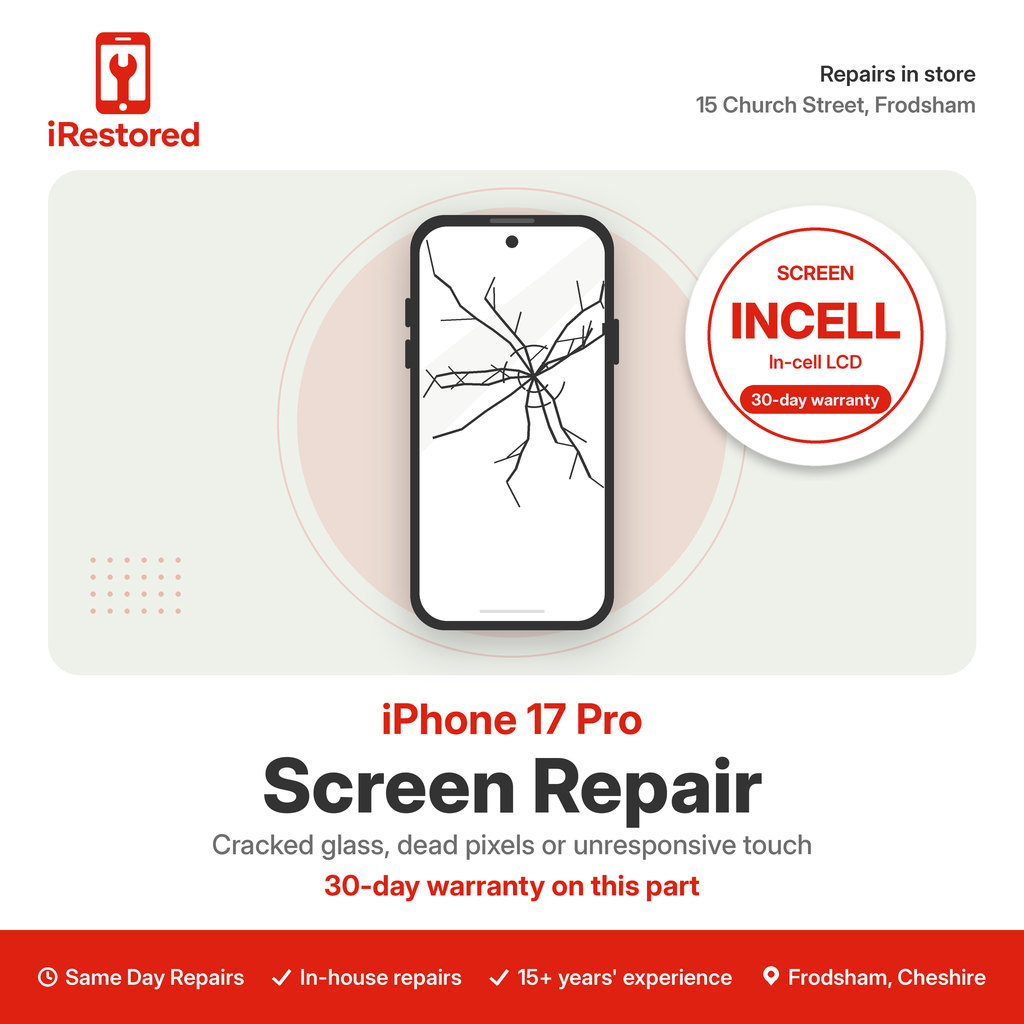iPhone 17 Pro Screen Repair – Incell part
