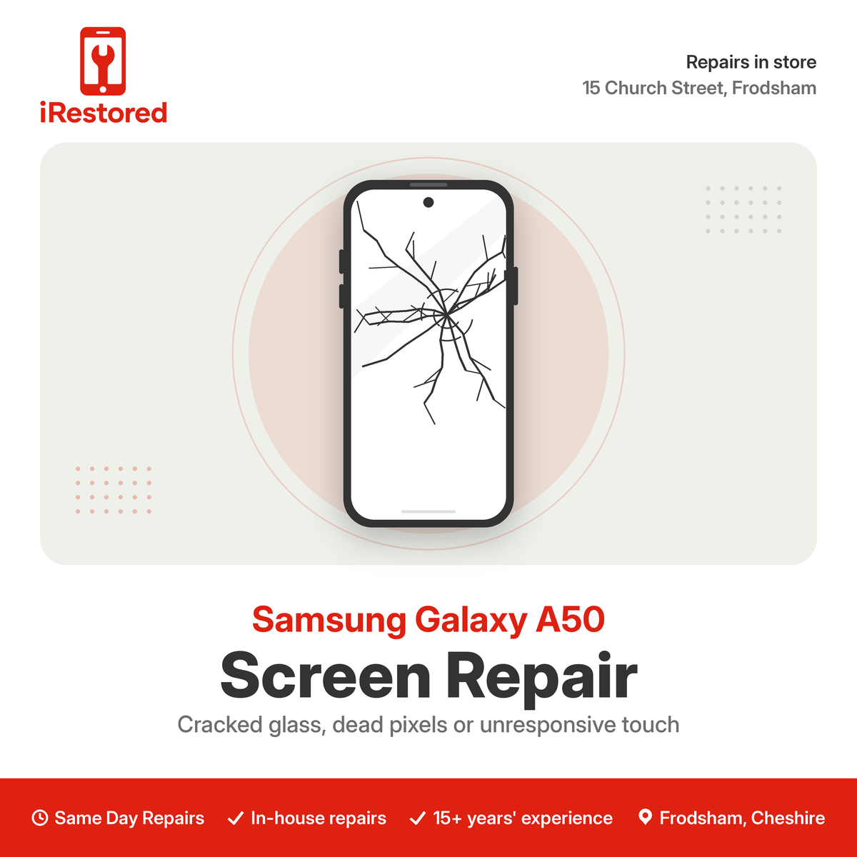 Samsung A50 A505 Screen Replacement