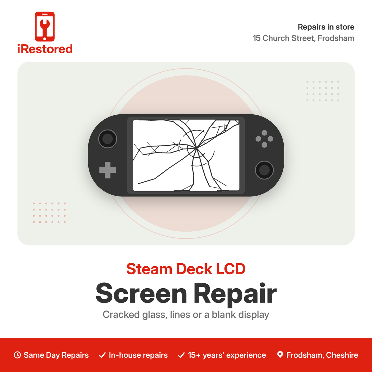 Steam Deck LCD Screen Replacement