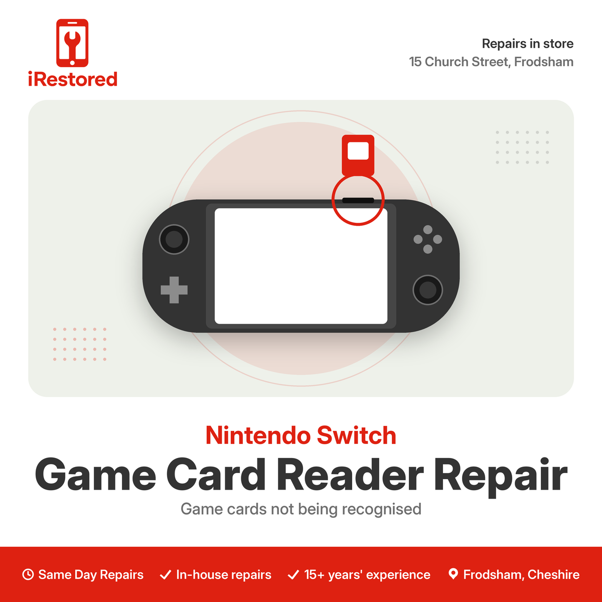 Nintendo Switch Game Card Reader Replacement