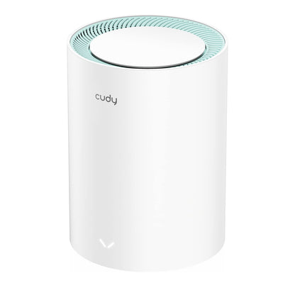 Cudy Dual Band AX1500 WiFi 6 Mesh Wi-Fi System RRP - £39.99, Replaces Routers and Extenders, Covers up to 1000 sq.ft., 3 Gigabit Ports per Unit, Supports Ethernet Backhaul, M1500 1-Pack