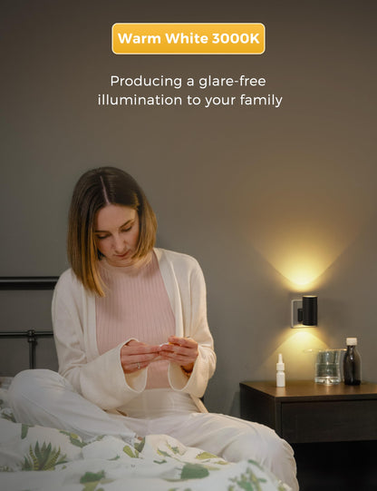 LOHAS-LED Night Light RRP - £34.99  Plug in Wall,[2 Pack] Vintage Nightlight, Dusk to Dawn Sensor, Adjustable Brightness 0-100LM, Warm White 3000K, Dimmable Night Lights for Hallway Bedroom Staiwen wr Bathroom