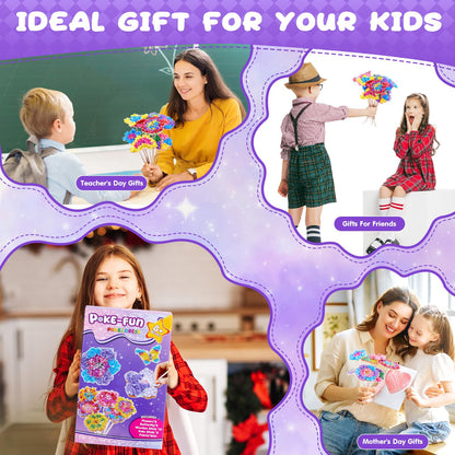 Arts and Crafts Kits for Kids Creative Gifts for Girls Age 4-10 - RRP £9.99 – Multi-colour