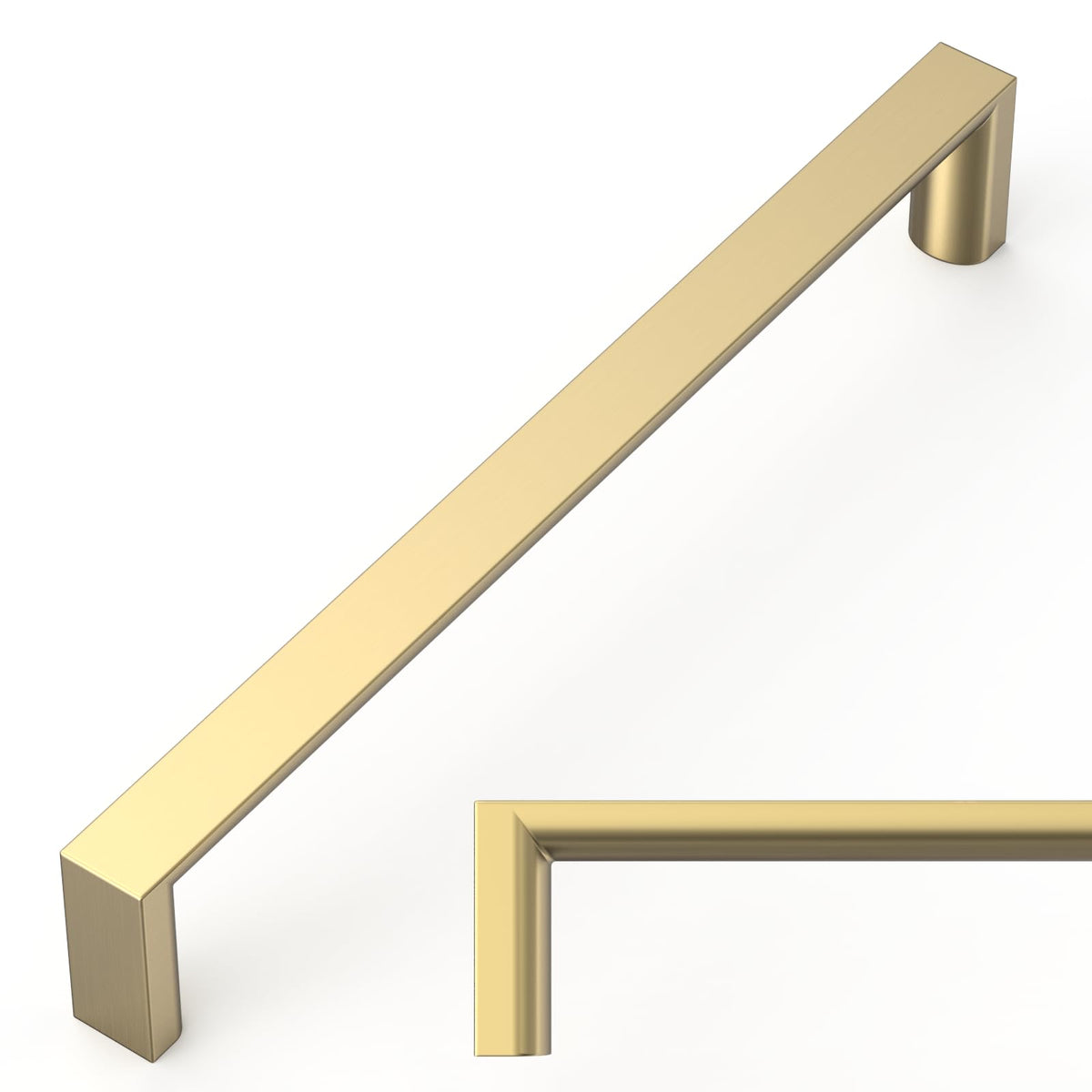 Cabinet Pulls Pack of 10 Champagne Bronze RRP - £32.99 160mm Centre-to-Centre Kitchen Drawer Handles – 160mm