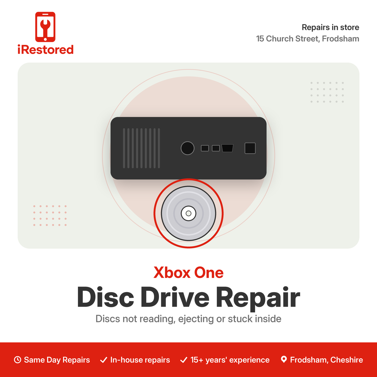 Xbox One Disc Drive Replacement
