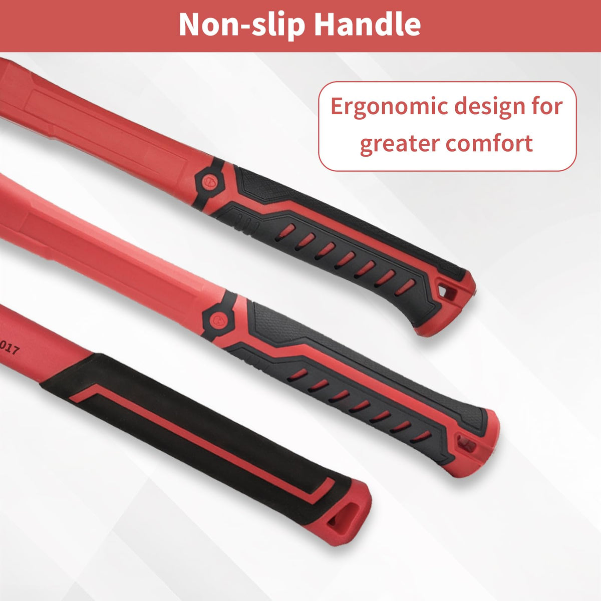 7-Piece Hammer Set with Claw and Ball Peen Hammers - Multi