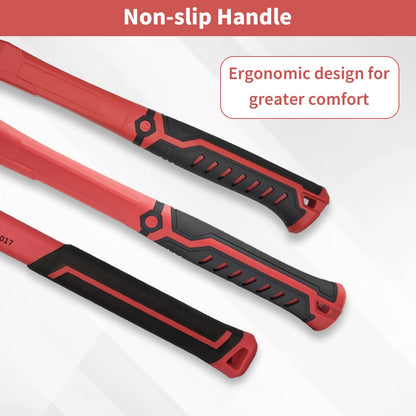 7-Piece Hammer Set with Claw and Ball Peen Hammers - Multi